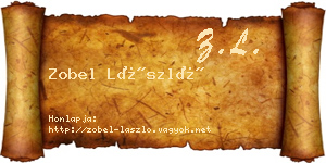Zobel László névjegykártya